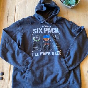 Men’s Large EUC sweatshirt Gray